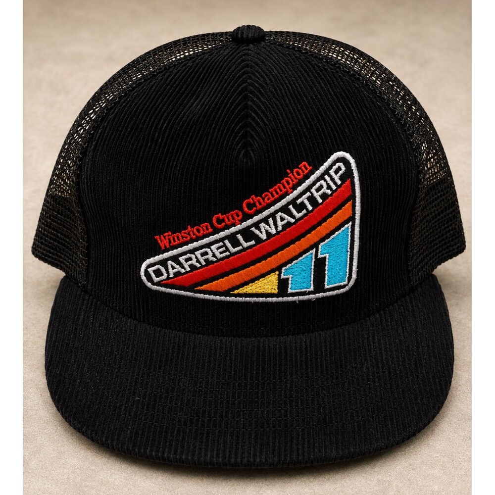 Darrell Waltrip 11 Hat Winston Cup Champion NASCAR Trucker Snapback USA Vintage